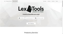 Desktop Screenshot of lextools.com