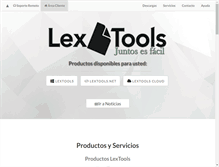 Tablet Screenshot of lextools.com